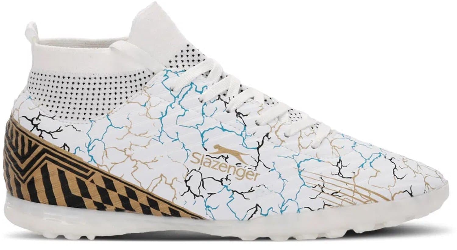 Slazenger Corner Heren Voetbalschoenen Kunstgras - Wit / Blauw