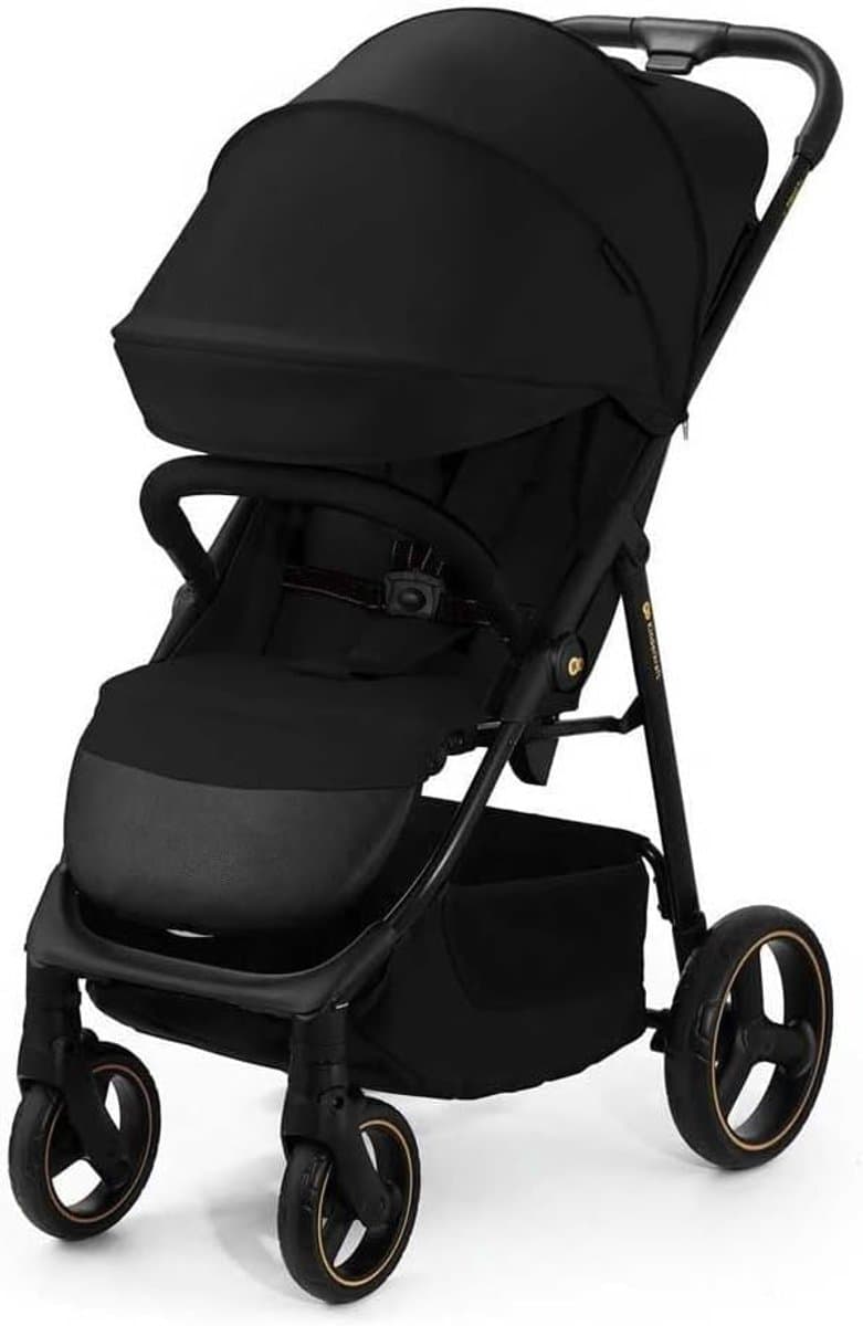 Kinderbuggy Lichtgewicht - Wandelwagen - Dagelijkse Uitstapjes - Met één hand inklapbaar - Tot 25 kg - Zwart