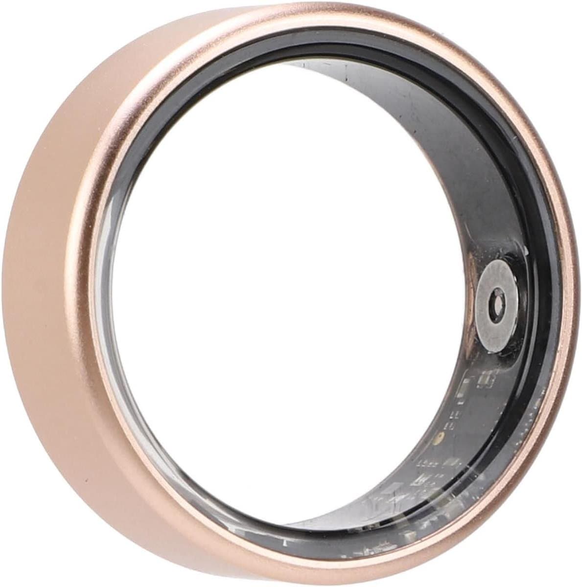 Slimme Ring - Fitness Tracker - Sporten en Welzijn - Gebaar Fotografie - 7 Dagen Batterij - Gouden Lijst