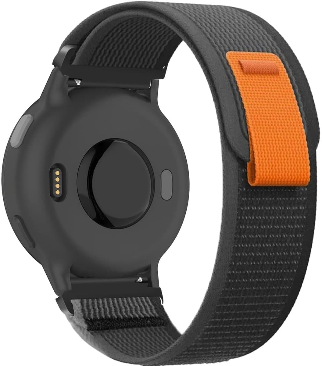 SolidKeus - Nylon Trail Loop Horlogeband voor Garmin Vivoactive en Forerunner