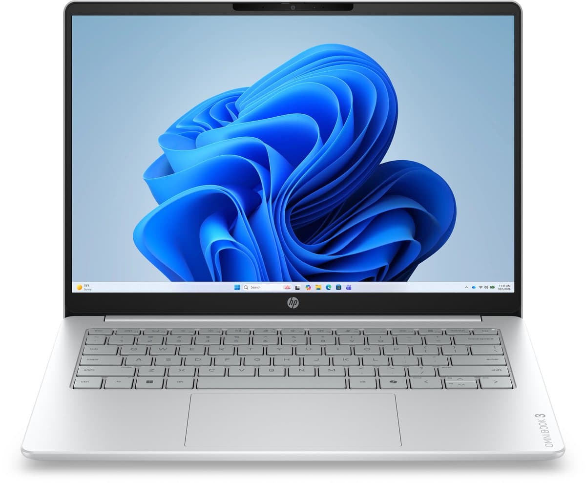 HP OmniBook 3 14-hy0005ndx - Laptop - 14" - 1920 x 1200 - AMD Ryzen 5 130 - 12 GB DDR5 - 512 GB SSD - Wi-Fi 6 - Windows 11 Home