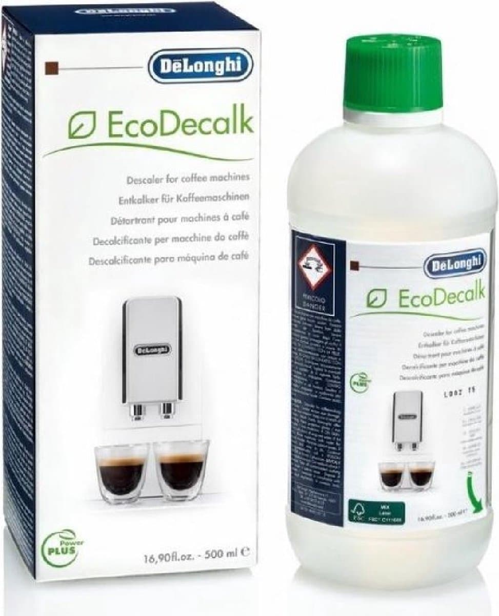 De'Longhi Eco Decalk, Universele Ontkalker 500ml, DLSC500, Transparant