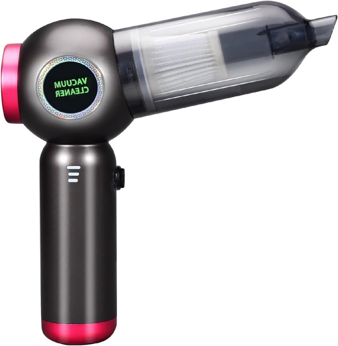 Handstofzuiger 22000 Pa - Draadloos, USB-oplaadbaar, Draagbaar en Lichtgewicht voor Kantoor, Huis, Keuken en Dierenharen