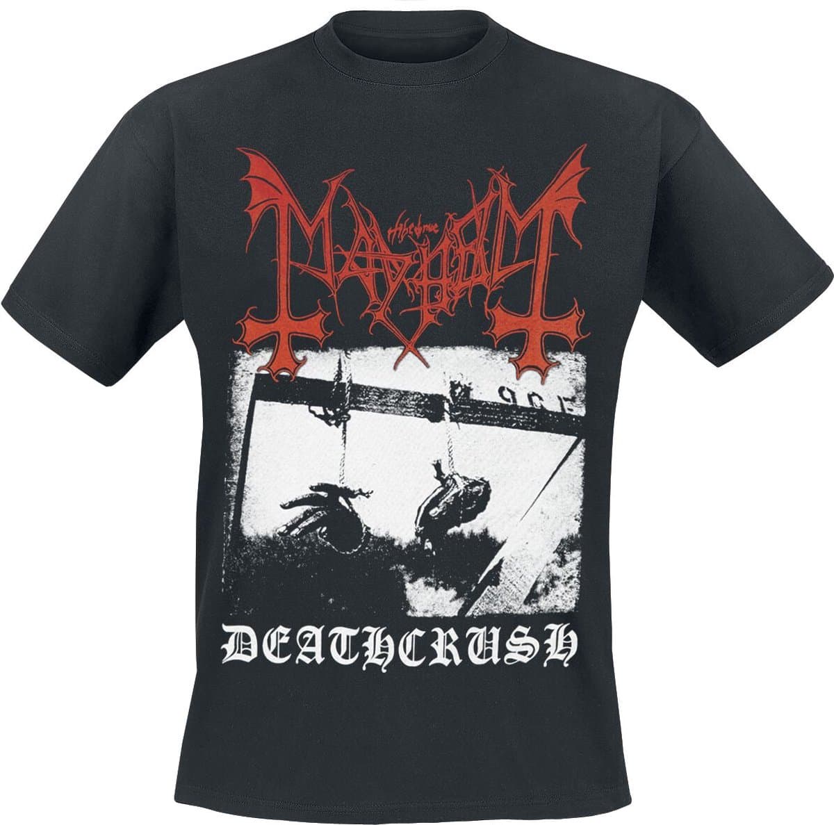 Mayhem Deathcrush Heren T-shirt - zwart - L