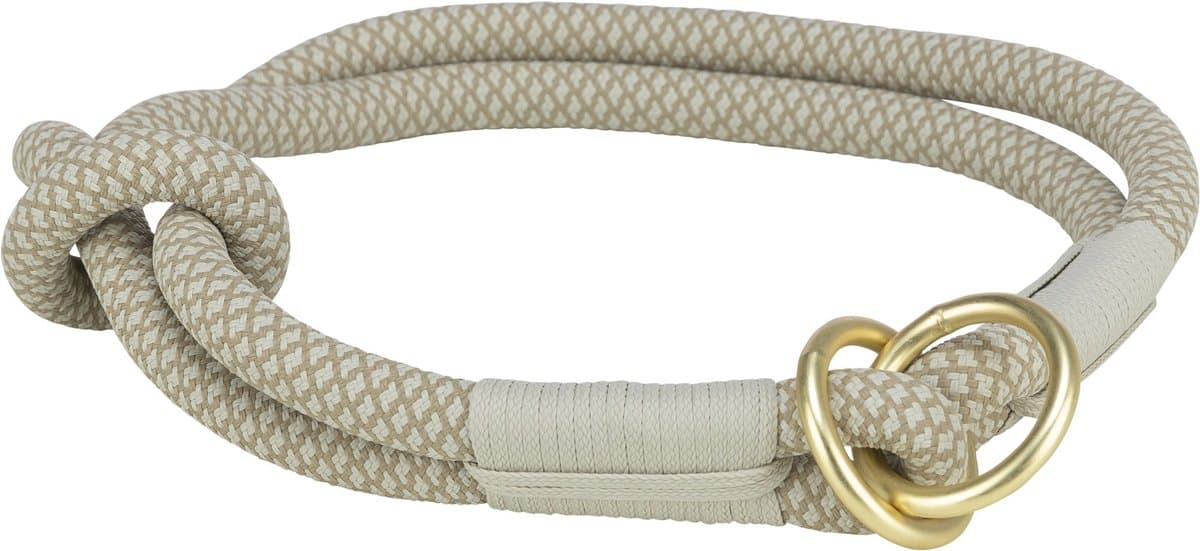 TRIXIE Jollypaw # HB halfslip halsband grijs/lichtgrijs 40 x 1 cm
