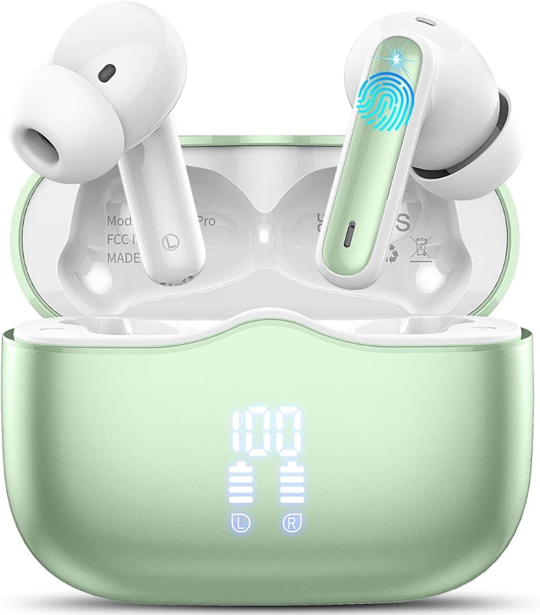 TIM® Noise Cancelling Oordopjes - Noise Cancelling - Oordopjes - Groen - ‎2cm x 2cm x 2cm