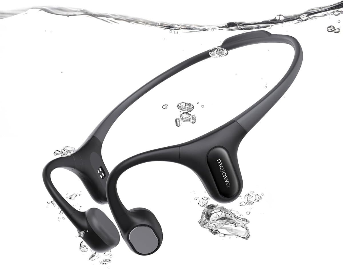 Open-Ear Koptelefoon - Sport Oortjes - Veilig Sporten - IP68 Waterdicht - 32GB Opslag - Zwart