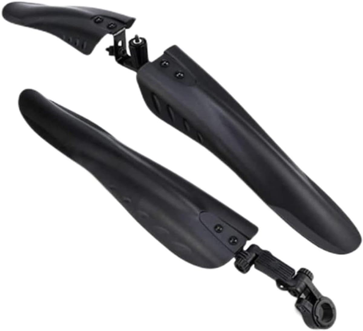 Fiets spatborden - Spatlap set - Modder en water - Universele pasvorm - 2 stuks - Zwart