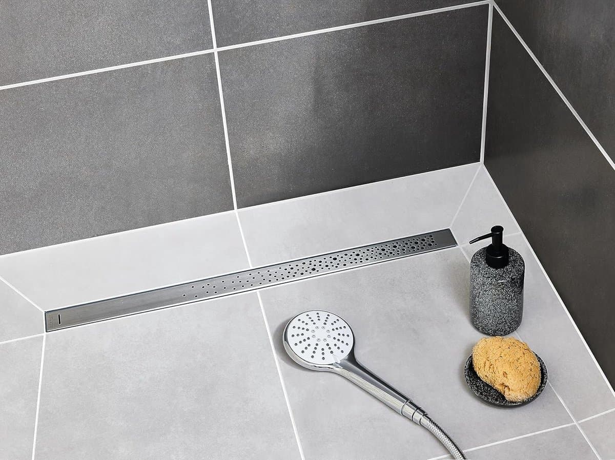 Douchegoot Rooster - Afvoer Rooster - Douche Afwatering - Eenvoudige Reiniging - 900 mm - Chroom