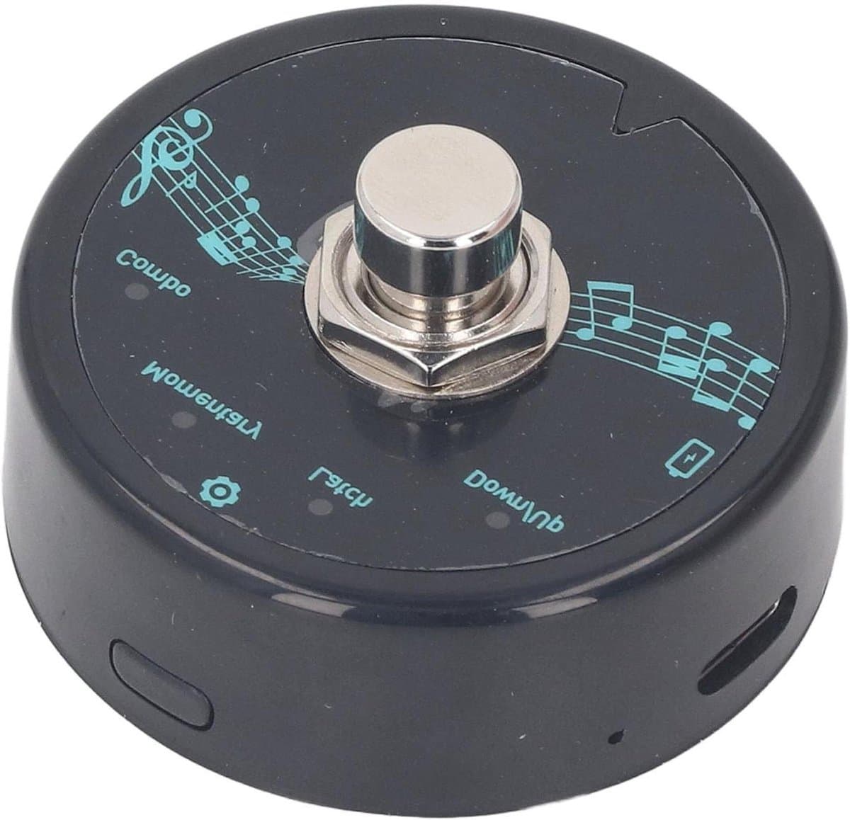 Voet MIDI Controller - Muziek Bediening - Muziek Productie - Ultralage Latentie - 7 x 7 x 4 cm - Zwart