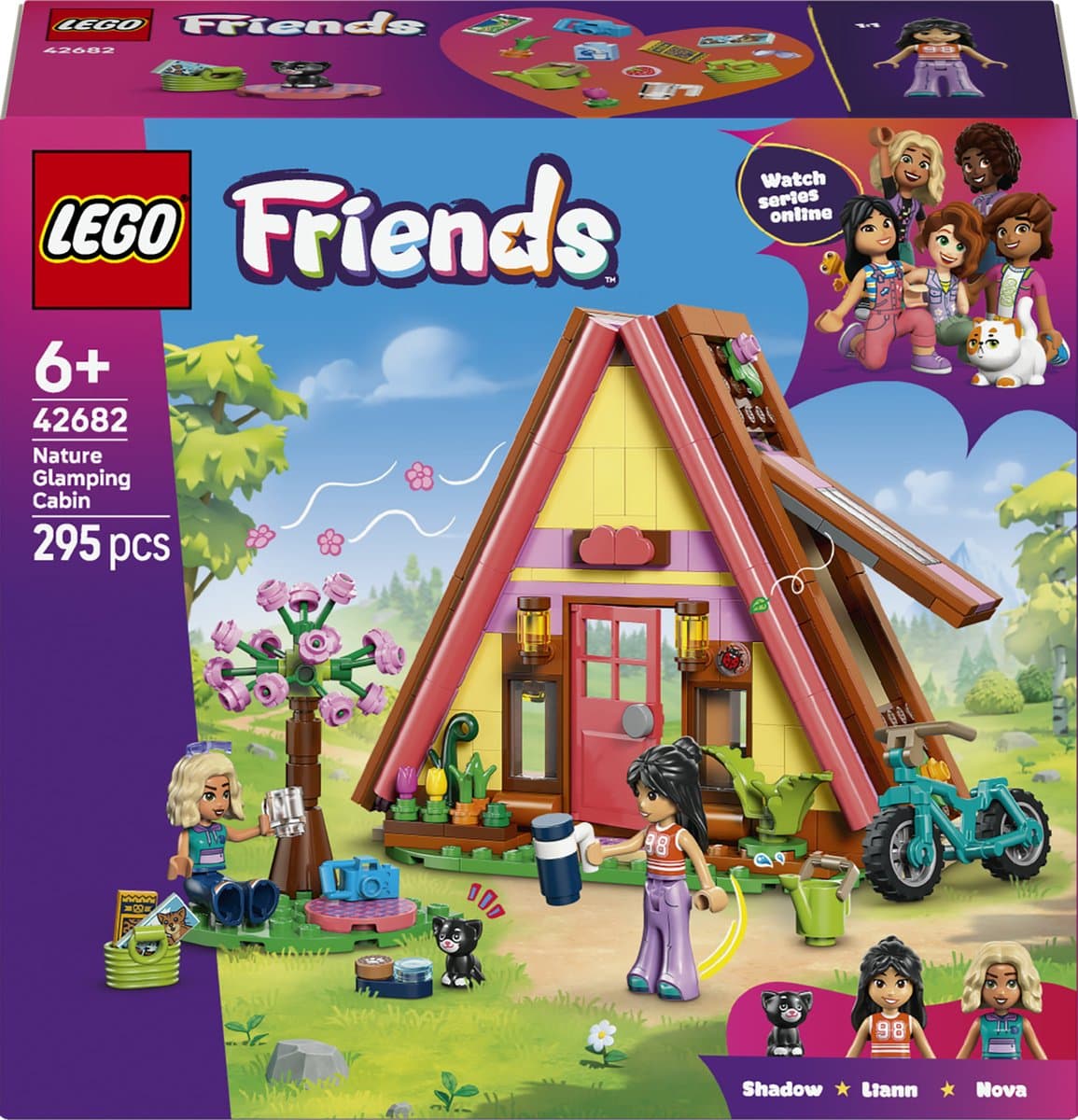 LEGO® Friends Natuurglamping Cabine Bouwspeelgoed 42682