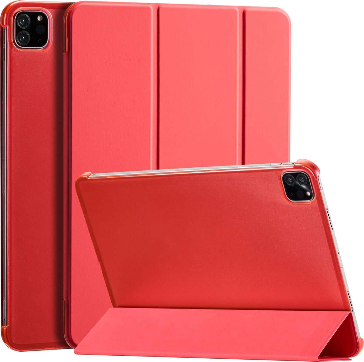 YONO Hoes geschikt voor Apple iPad Air 2024 - 11 Inch - iPad Pro 2022 - 2021 - Case Cover - Tablet Hoesje - Rood