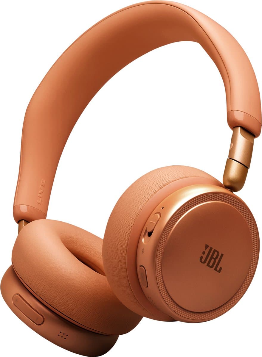 JBL Live 680NC - Draadloze Noise Cancelling Koptelefoon - Bluetooth On-Ear - 80 uur batterij - Multipoint - JBL Signature Sound - Oranje