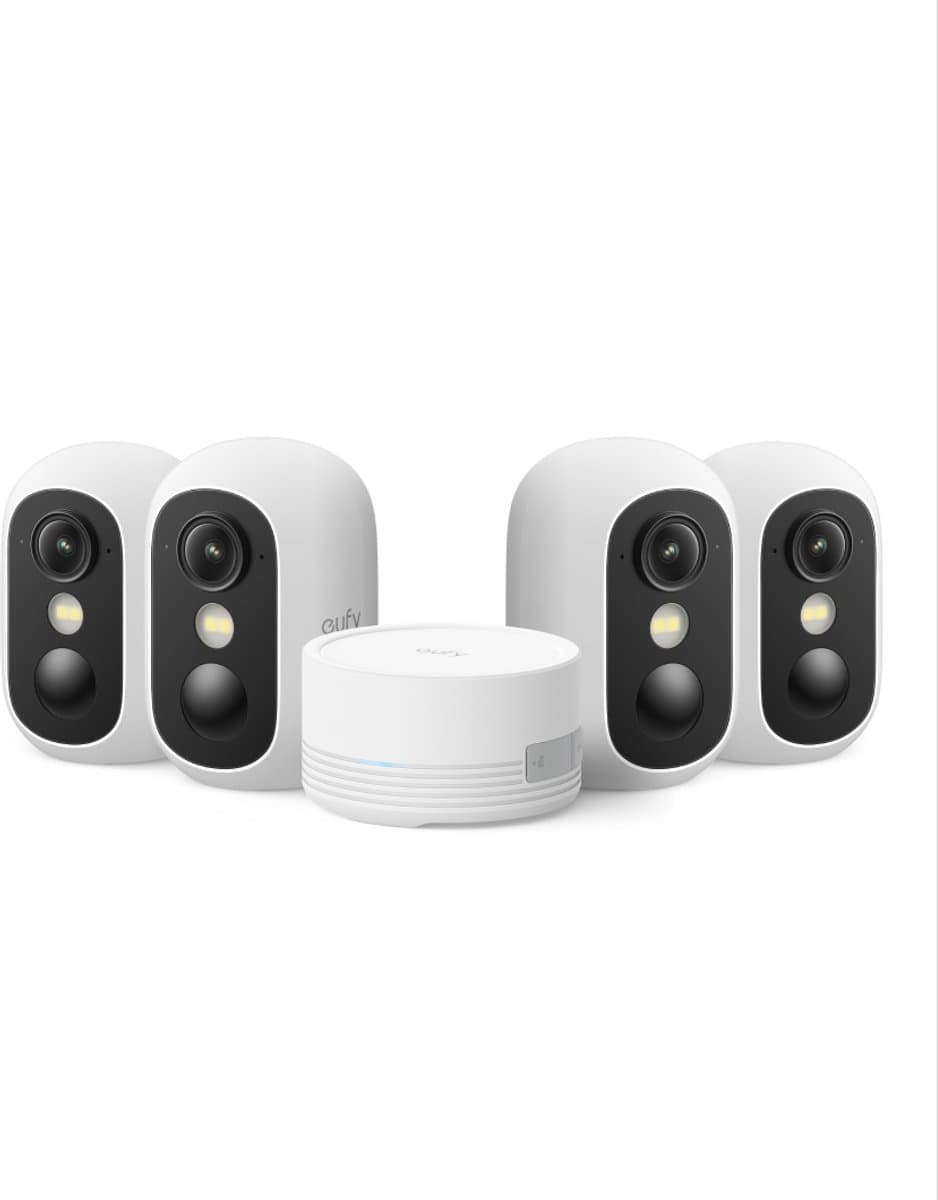 EufyCam C35 4-Pack + HomeBase Mini