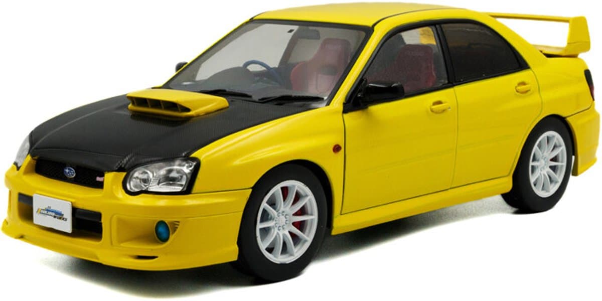 Subaru Impreza WRX STI Streetfighters 2003 yellow 1:18 modelauto