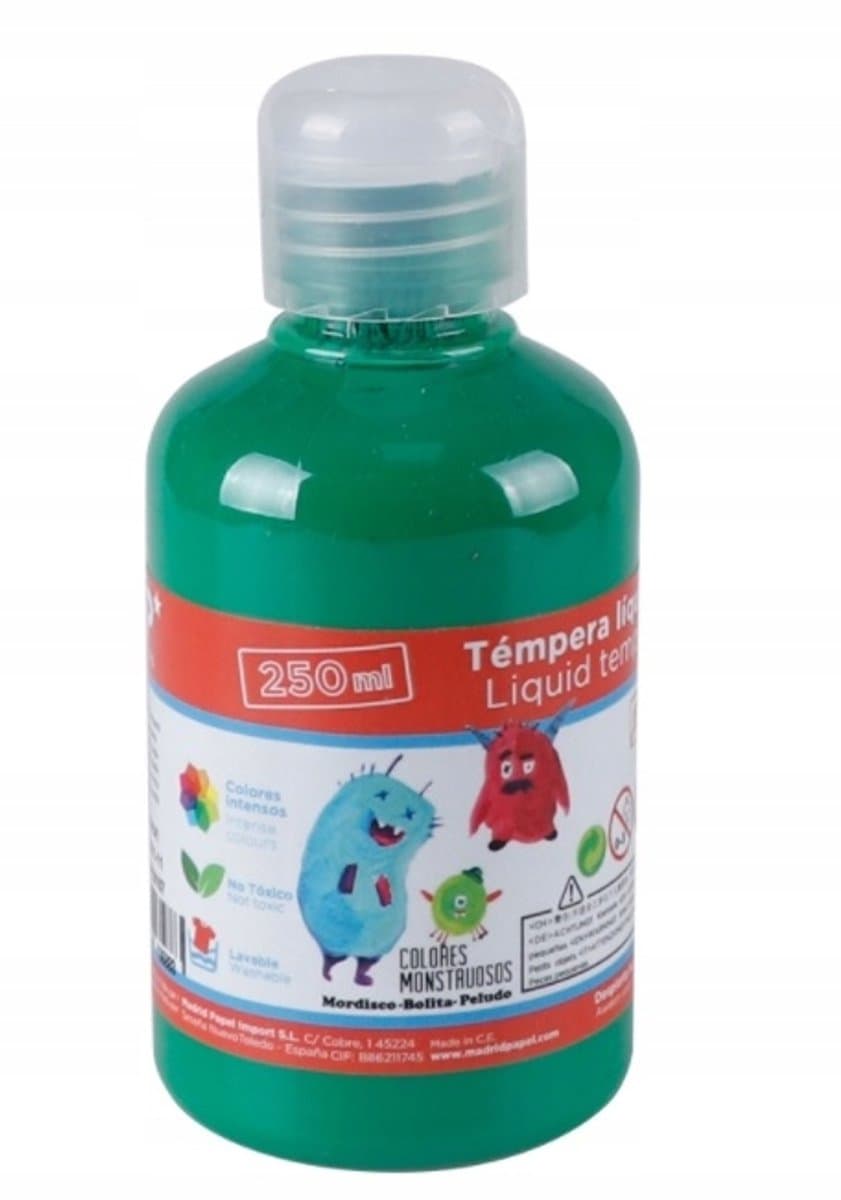 Plakkaatverf / Tempera 250 ml - Levendig Groen