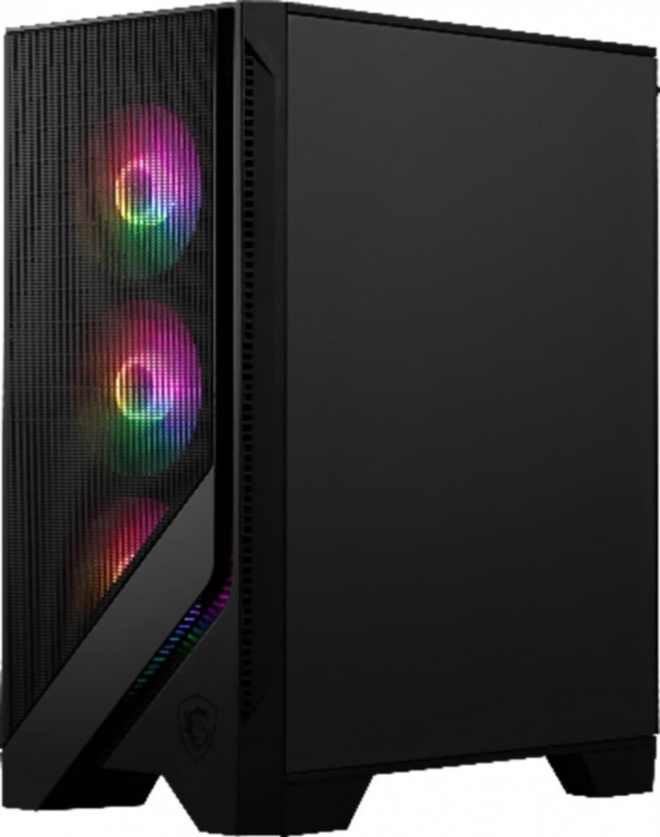 MSI MAG Forge 120A AIRFLOW midi tower, zwart transparant