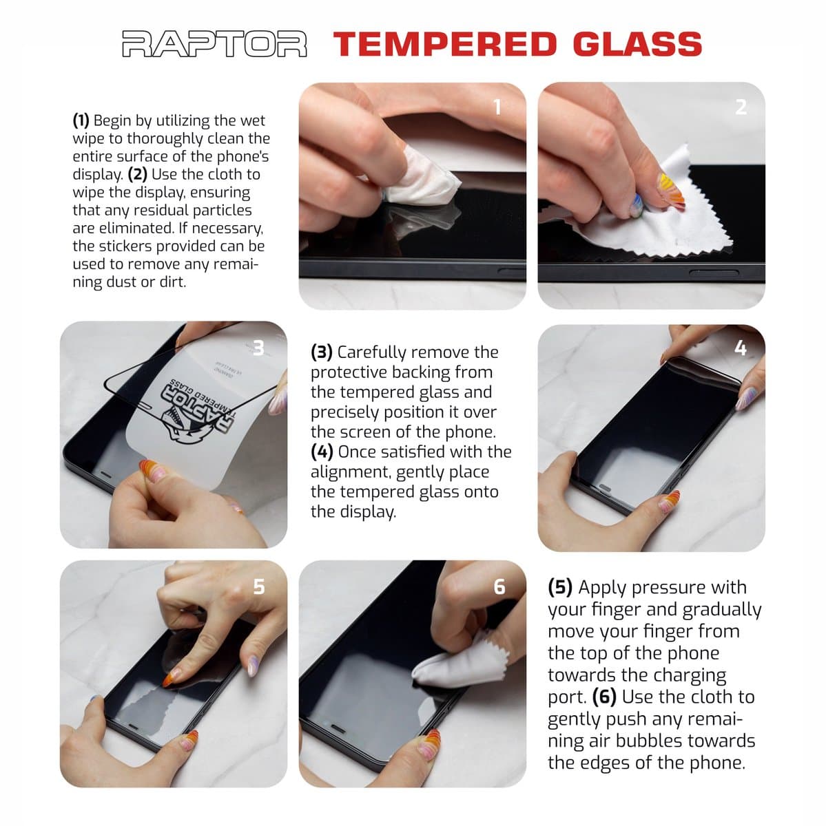 Swissten Raptor screenprotector - Geschikt voor SM-A576B / Galaxy A57