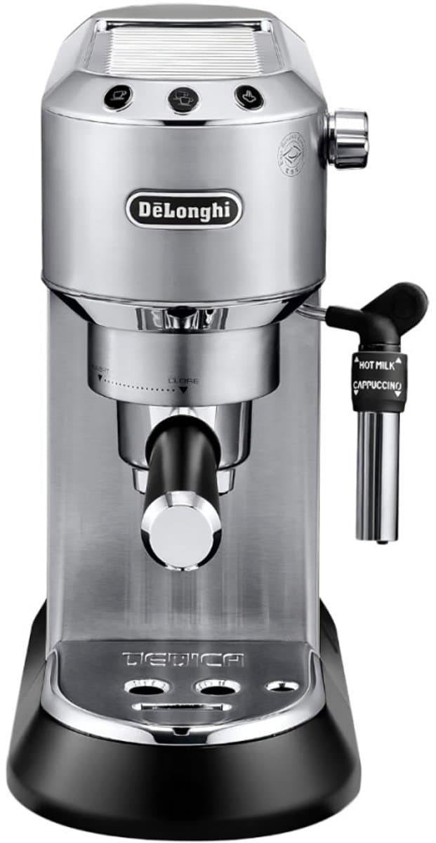 De'Longhi Dedica Style, Handmatige Espressomachine, EC685.M, Metaal/Zilver