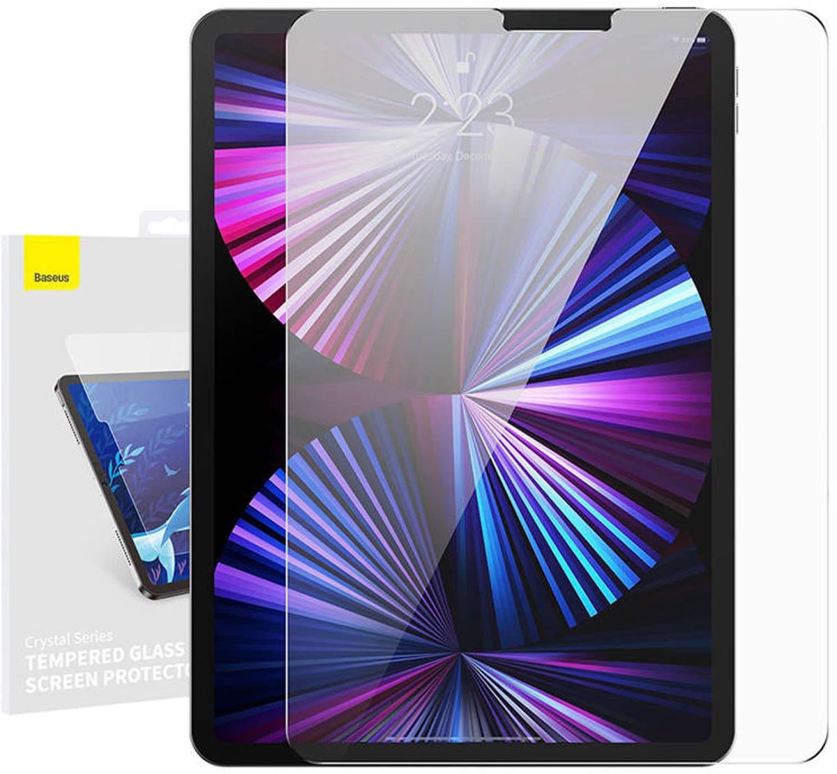 Baseus Gehard Glas 0,3 Mm Voor Ipad Pro 12.9 Schermbescherming Hoge Kwaliteit