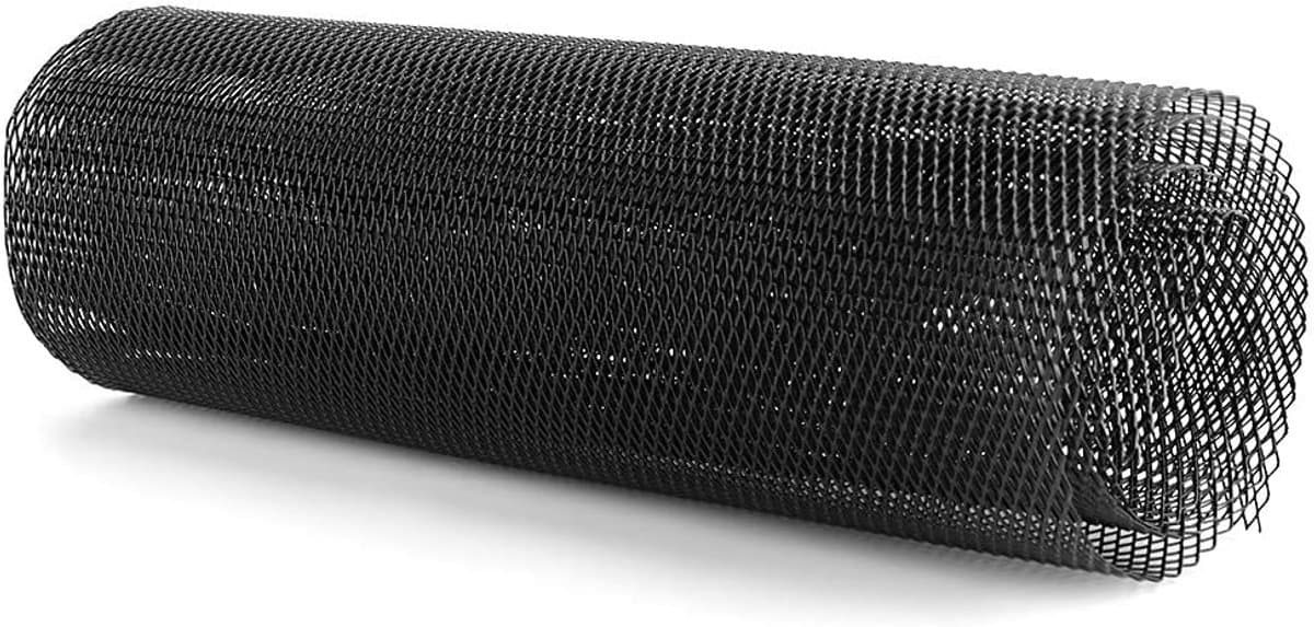 Allecto Plus - Universele Auto Grille Mesh van Aluminium - Automotive Grille Mesh voor Auto - Rooster met Rhombisch Design - Grille Mesh met Gat 3mm x 6mm - 40 inch x 13 inch