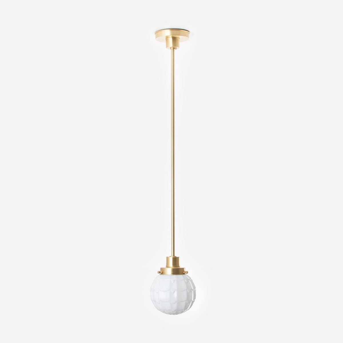 Hanglamp Artichoke 20's Messing - Art Deco Trade