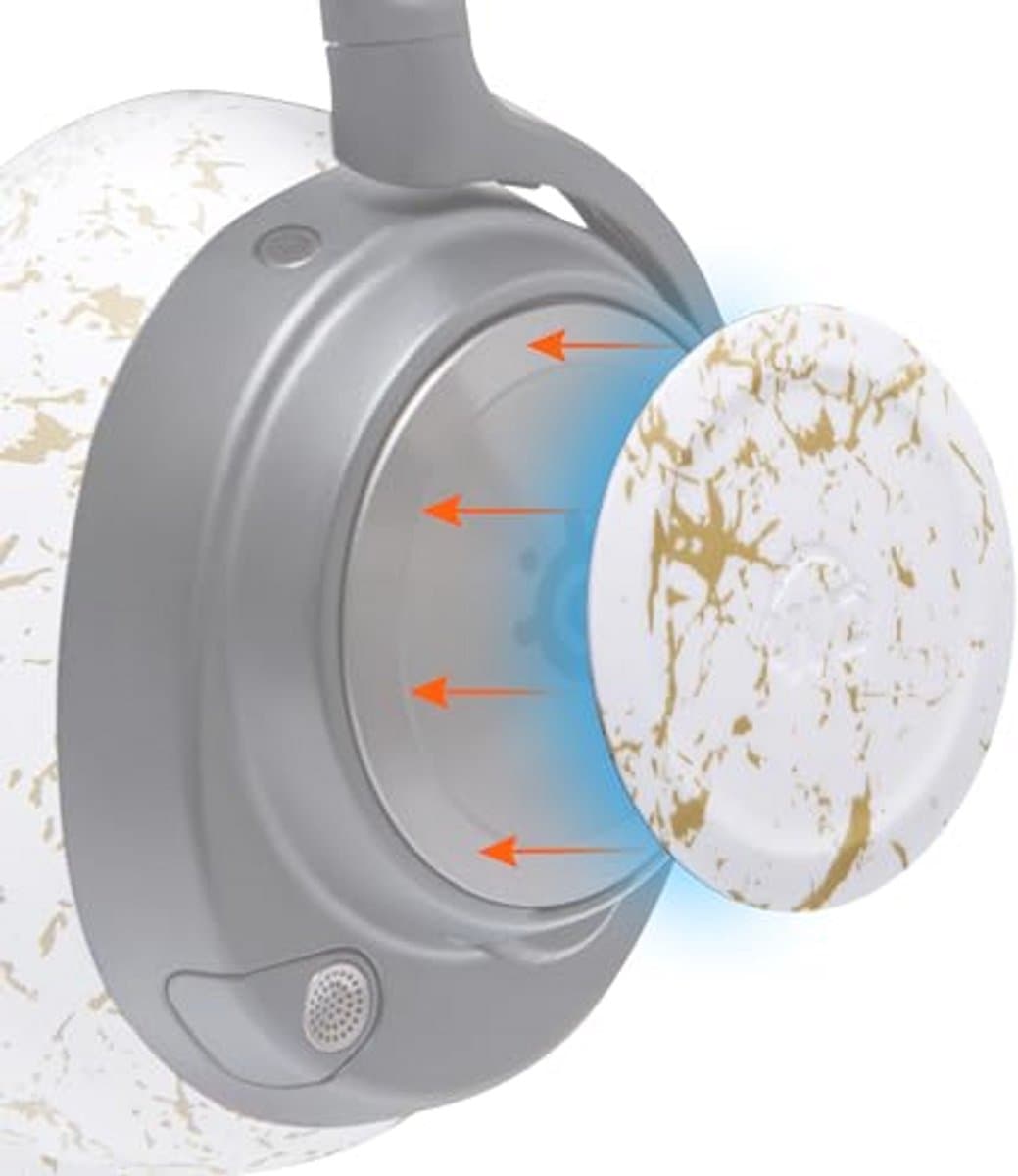 Zijluidsprekerplaten voor Arctis Nova-headsets - Gold Marble voor unieke stijl