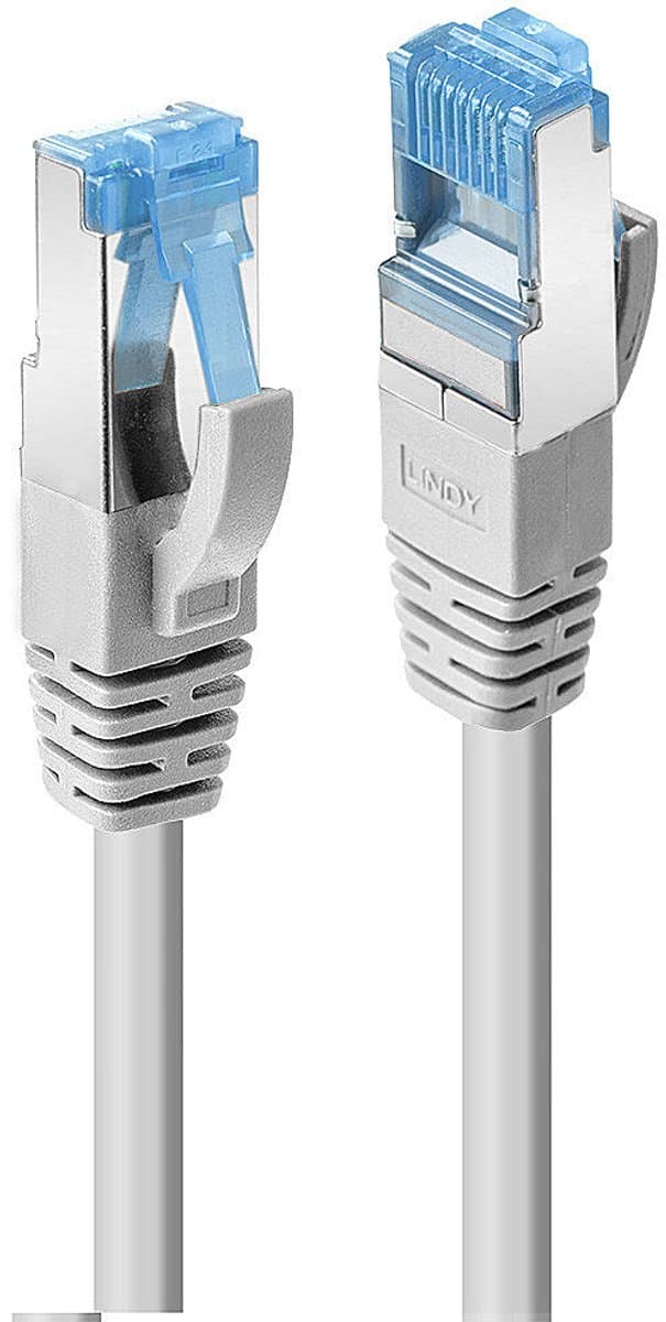 Stevige UTP-netwerkkabel categorie 6 LINDY 47614 Grijs 2 m 1 Stuks