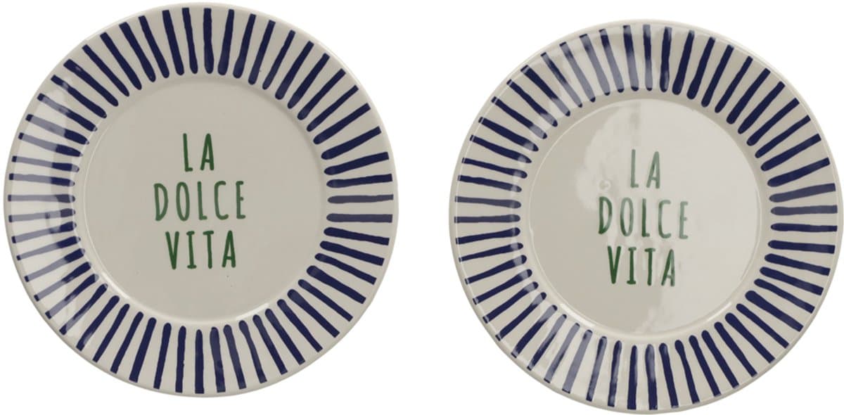 JENS Living La Dolce Vita Bordjes Blauw /2