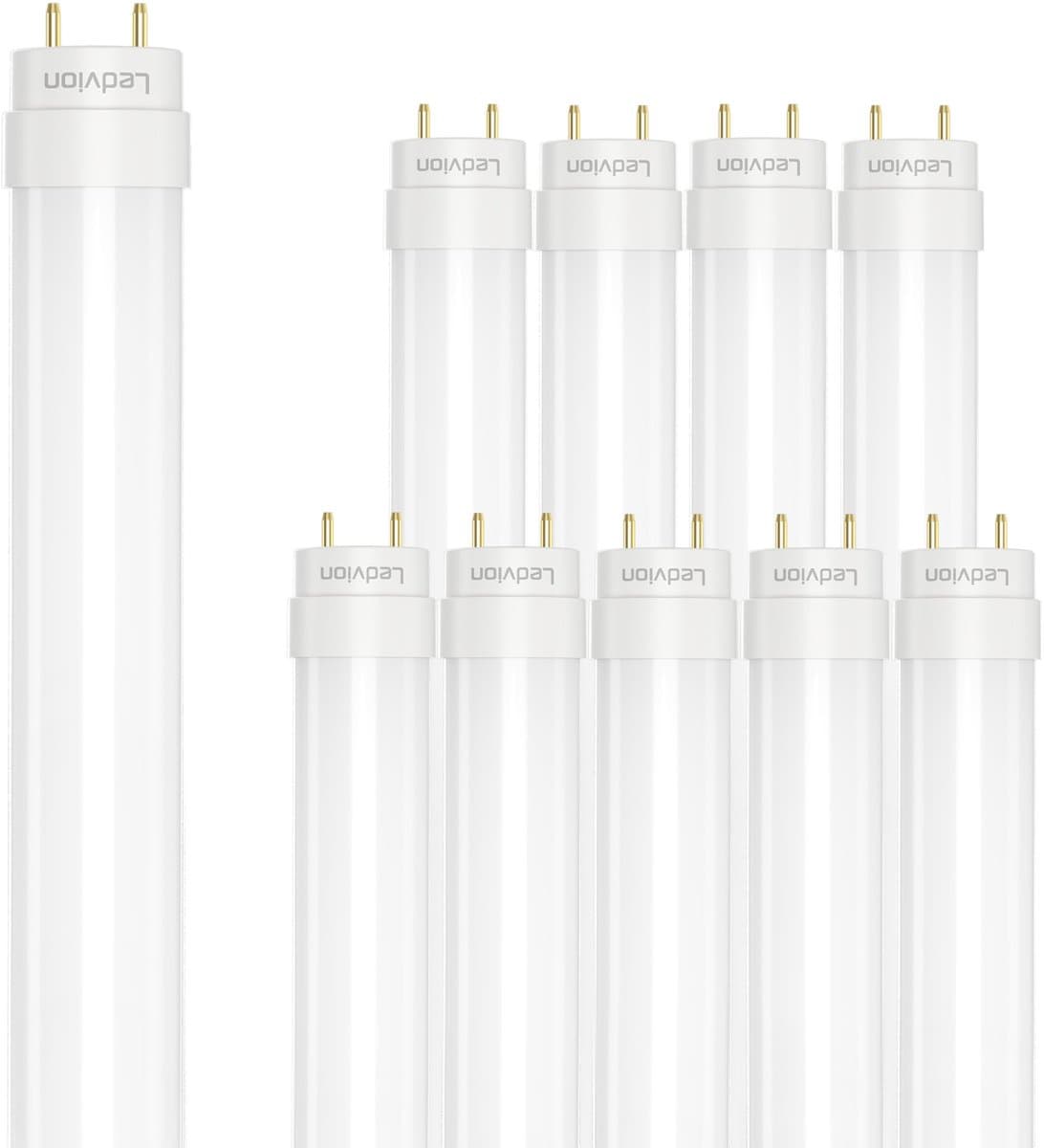 Ledvion - 10X LED TL Buis 150CM - LED Starter - 22W - 6500K