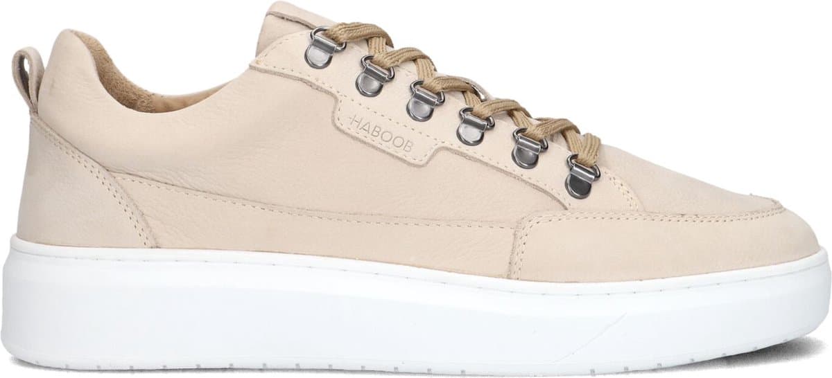 Haboob Lux Sneakers - Nubuck - Heren - Beige - Maat 45