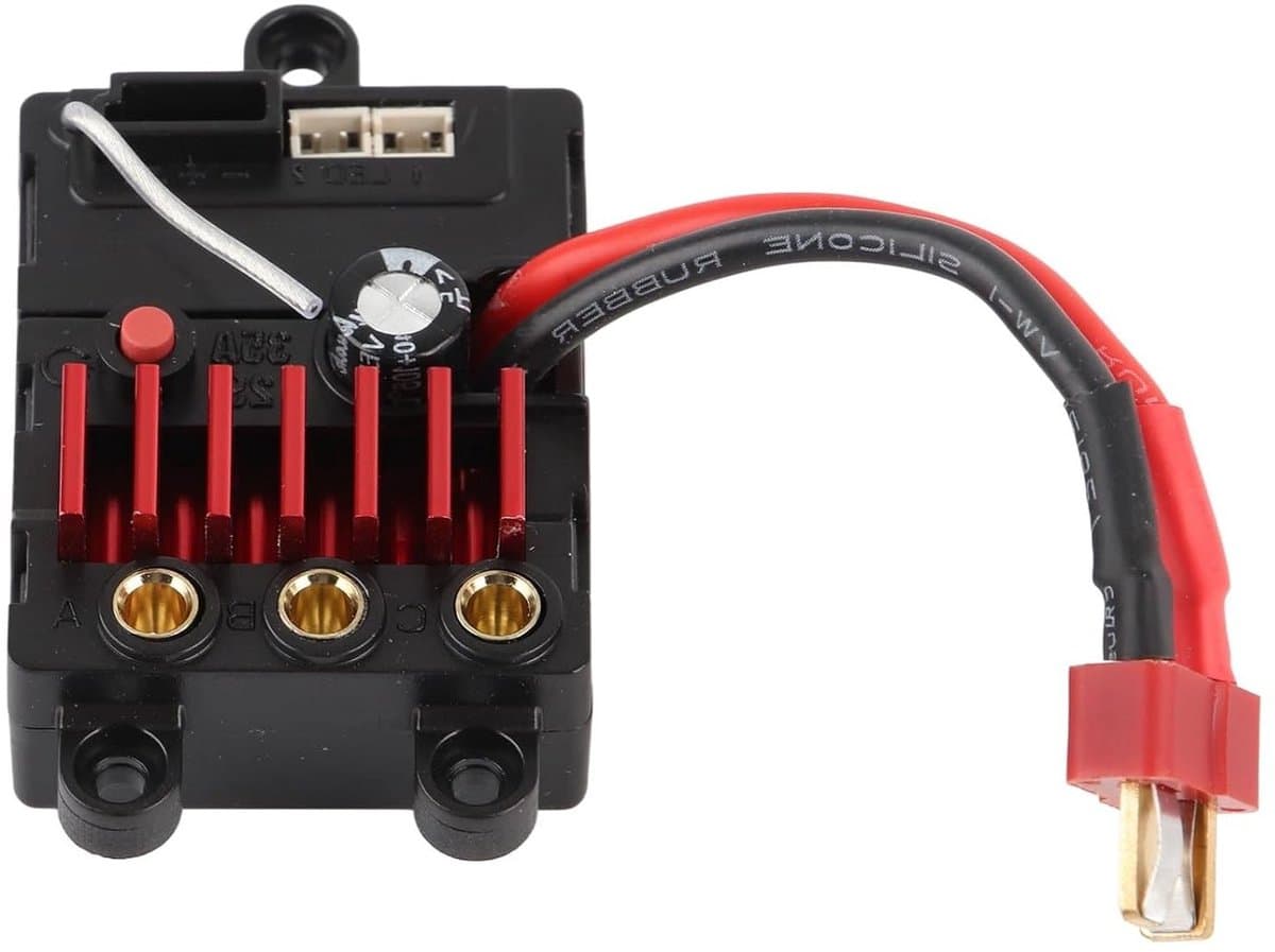 Draagbare 35A 2S RC Brushless ESC Snelheidscontroller met Anti-Interferentie voor 1/16 RC Auto's, Lichtgewicht Ontwerp en Duurzaam Materiaal