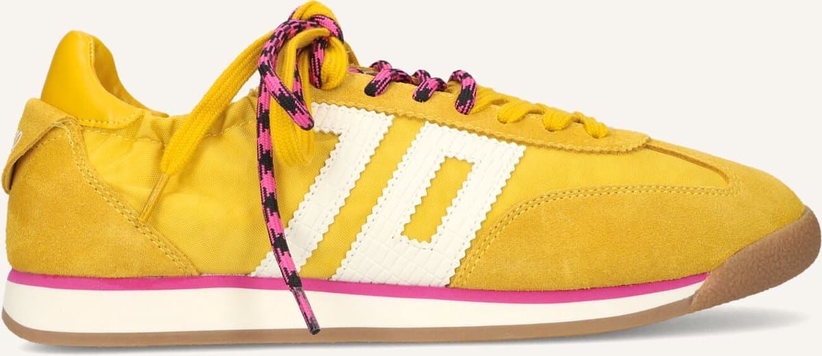 BACK70 Rocket Sneakers - Textiel - Dames - Geel - Maat 43