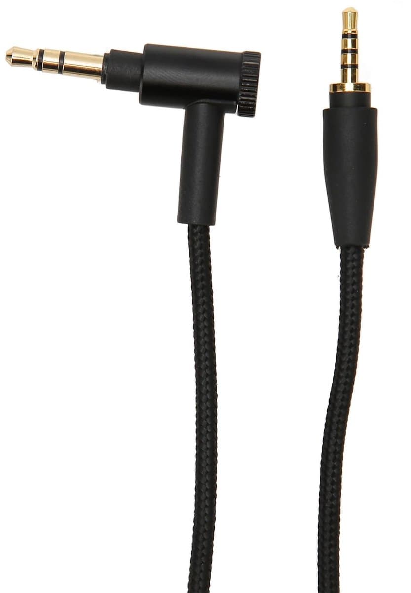 Allecto - Headphone Audio Cable - 3.5mm Jack - Nylon Gevlochten - 1.5M - Versterkte Geluidskwaliteit - Geschikt voor Smartphone en Tablet