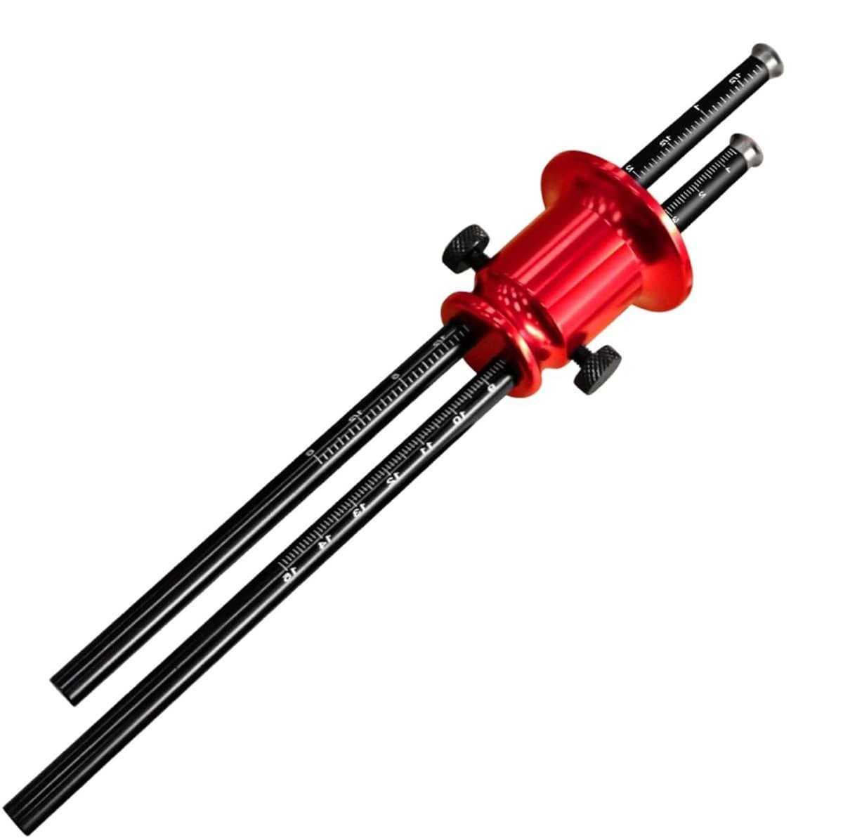 Markering Gauge - Houtmarkering Gereedschap - Houtbewerking Projecten - Dubbele Schalen - 256 cm - Rood