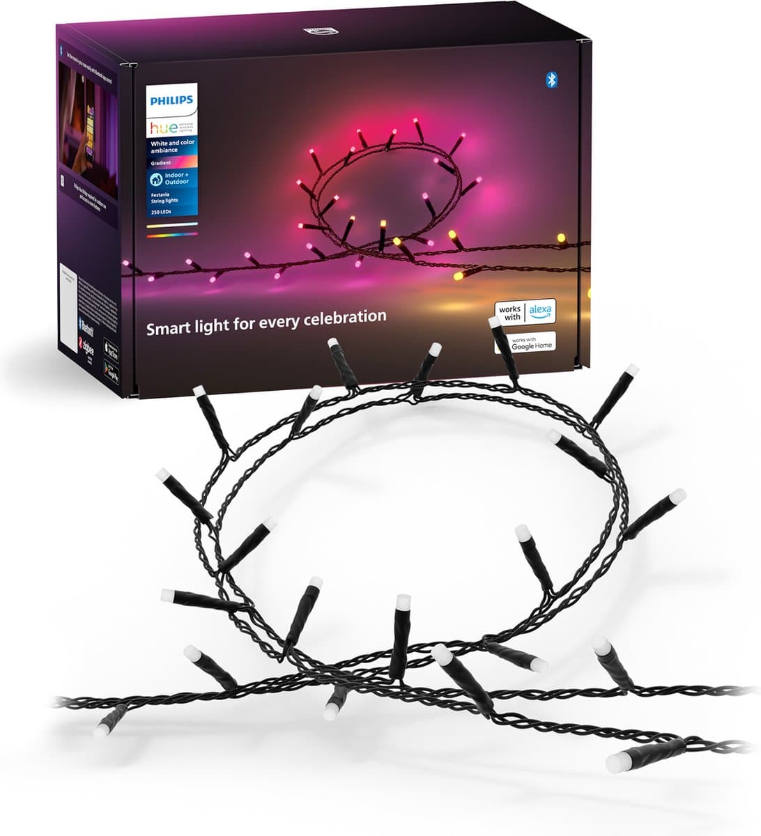 Philips Hue Festavia lichtsnoer - 20 meter - 250 LEDs