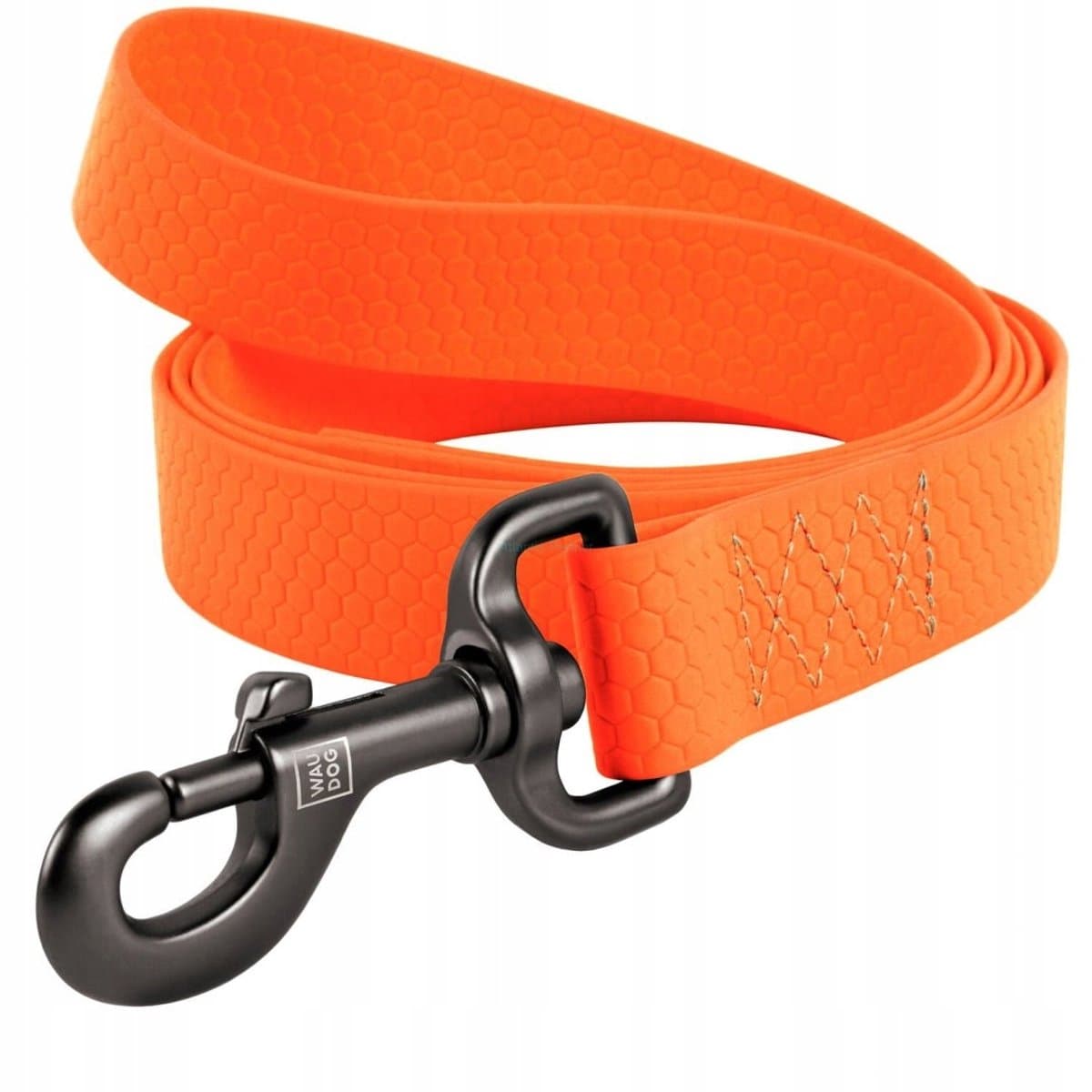WAUDOG Waterdichte Hondenlijn 183cm x 1.5cm - Oranje