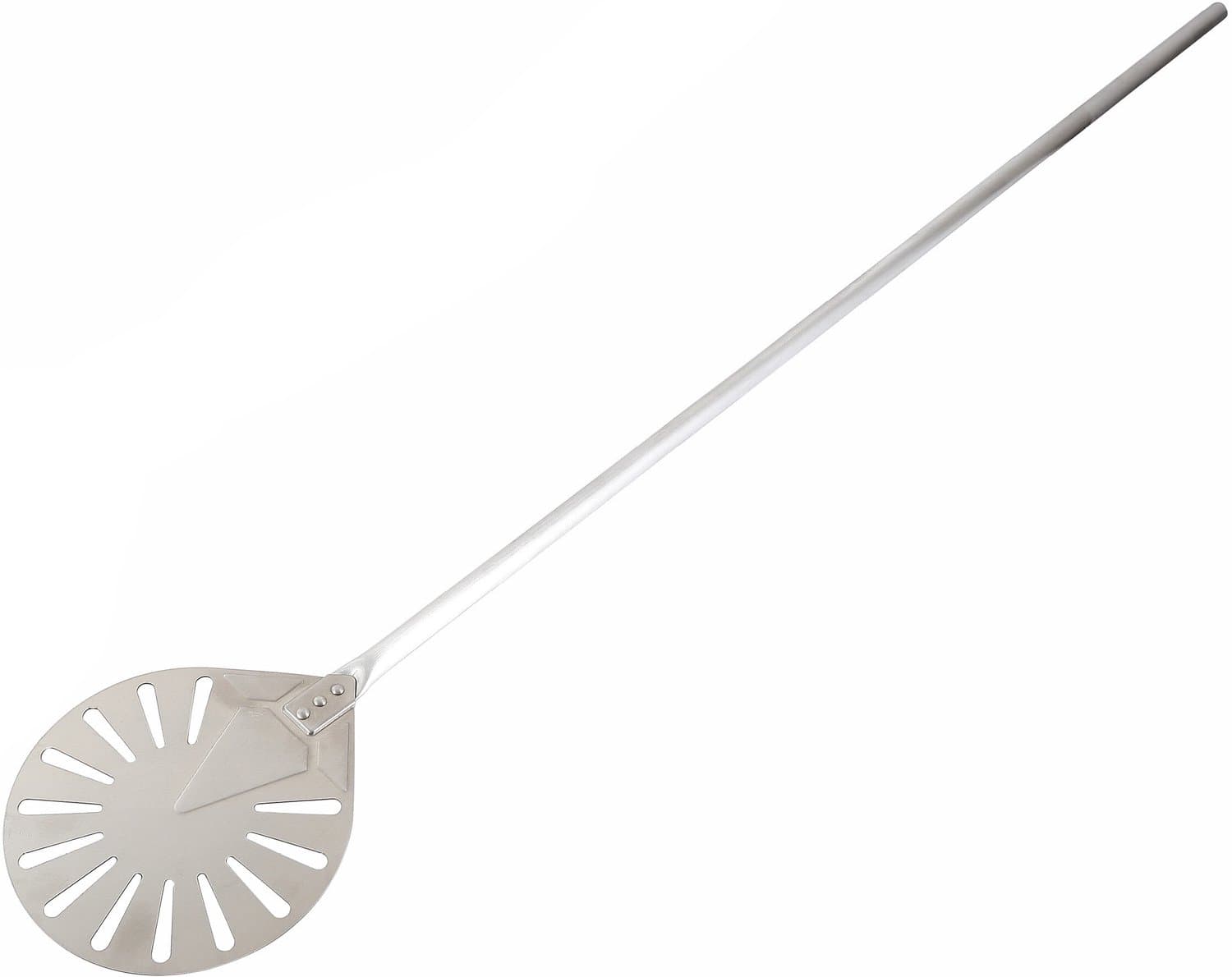 RVS Pizzaschep Rond 23-120 Geperforeerd, CombiSteel 7013.1815