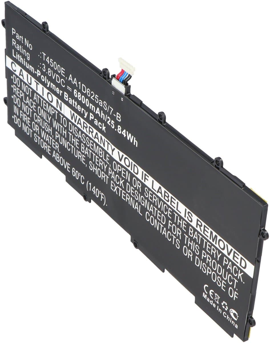 Batterij geschikt voor de Samsung Galaxy Tab 3, 10.1 batterij AA1D625aS / 7-B, T4500E