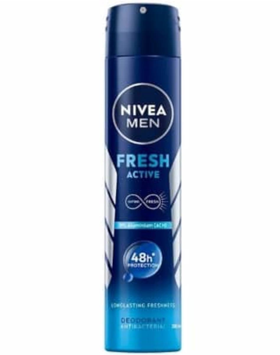NIVEA Deospray Heren - Fris actief 200 ml