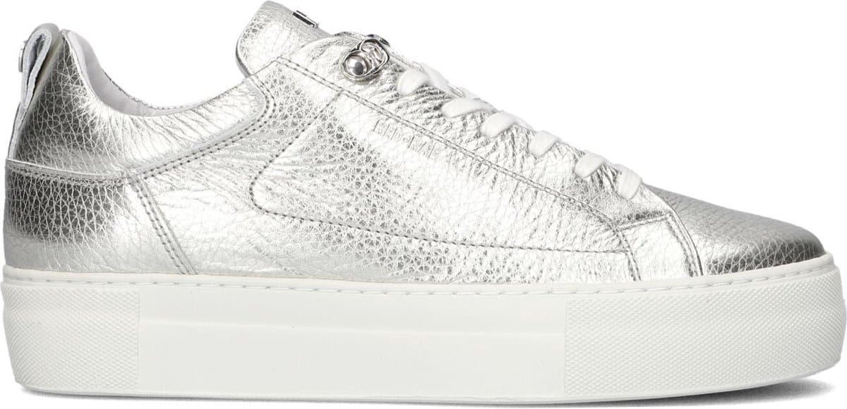 Red-Rag 74402 Sneakers - Leer - Dames - Zilver - Maat 41