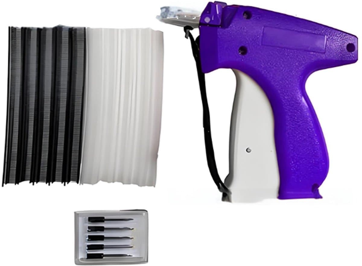 Dailygoods- Zomen Gun - Veelzijdige Steekmachine - Micro Steekhulpmiddel - Naaien zonder Beschadigen - Hoogwaardig Staal - Voor Delicate en Zware Stoffen - Naaimachine