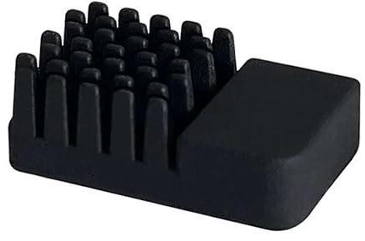 Mondstuk Borstel - Nozzle Wisser - 3D Printer Onderhoud - Automatische Reiniging - 3 x 2 x 1 cm - Zwart