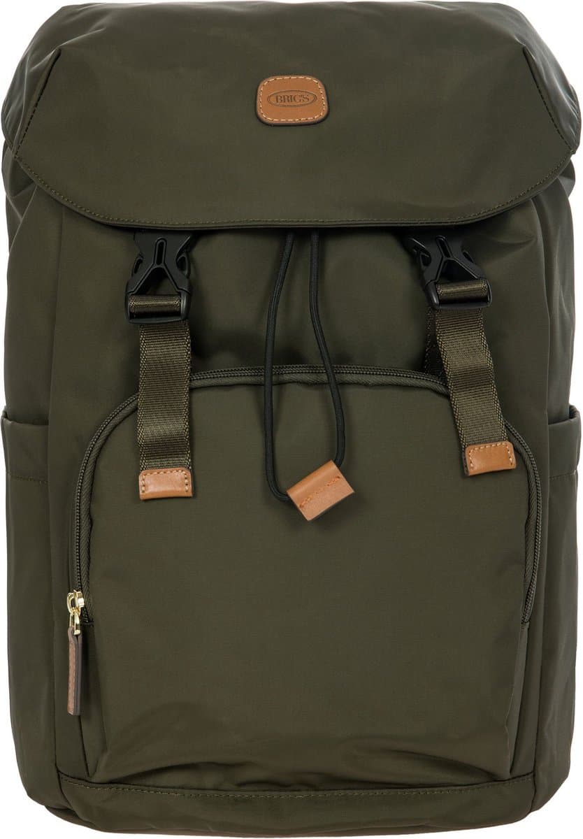 BRIC'S Vrije tijd rugzak Rugzak met laptopvak X-Collection Backpack Olive Donkergroen