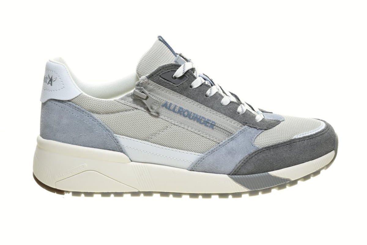 Zilver Grijs Comfortsneaker Allrounder maat 41
