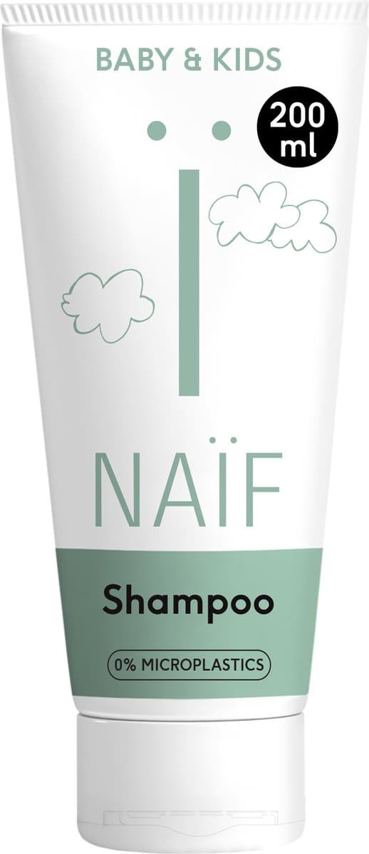 NAIF Voedende shampoo voor baby’s en kinderen 200 ml