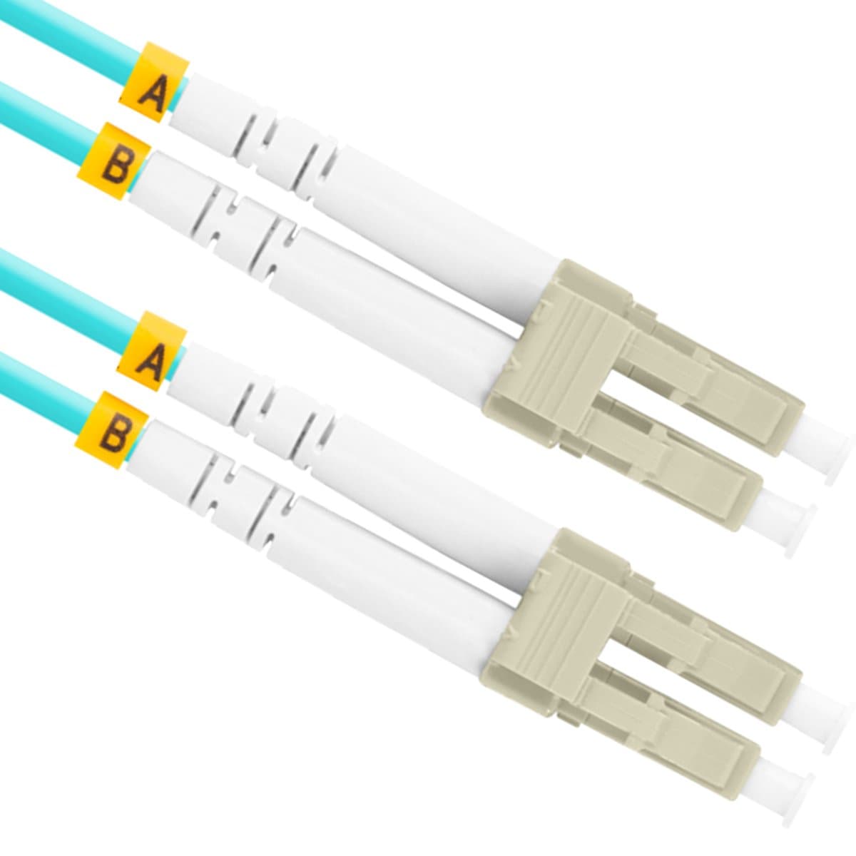 Lanberg - Lanberg glasvezelkabel LC/UPC naar LC/UPC MM Duplex OM3 3m