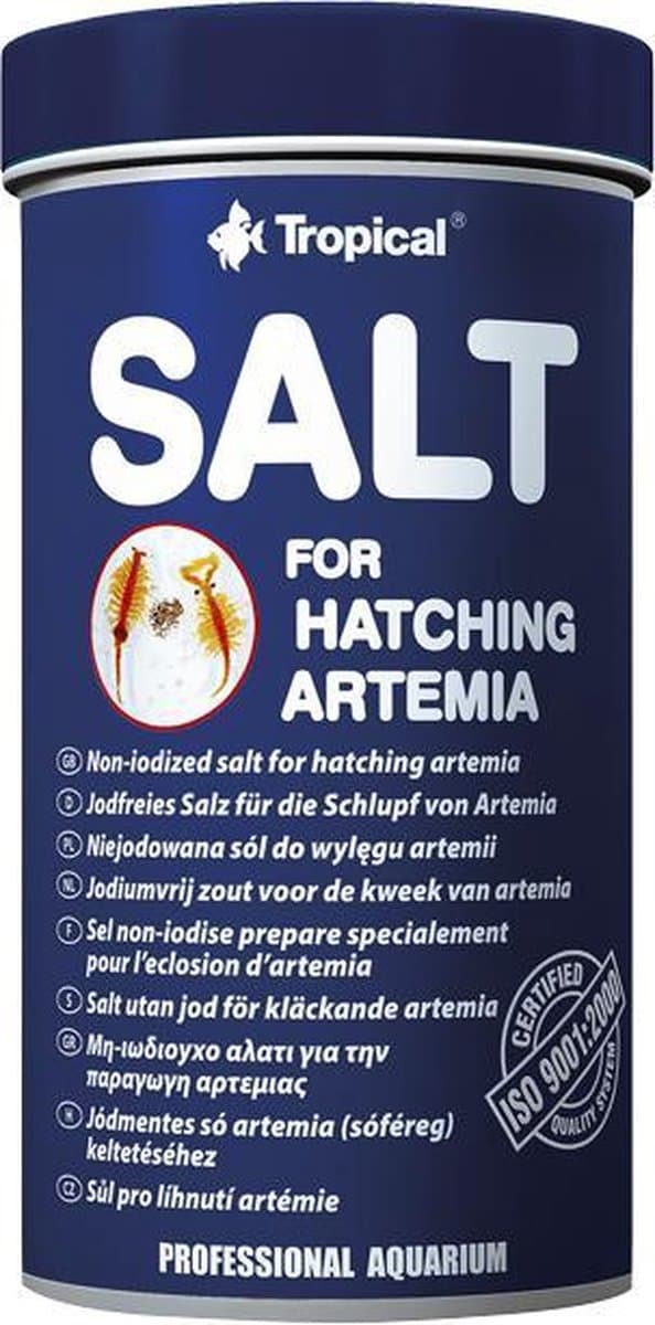 zout voor artemia