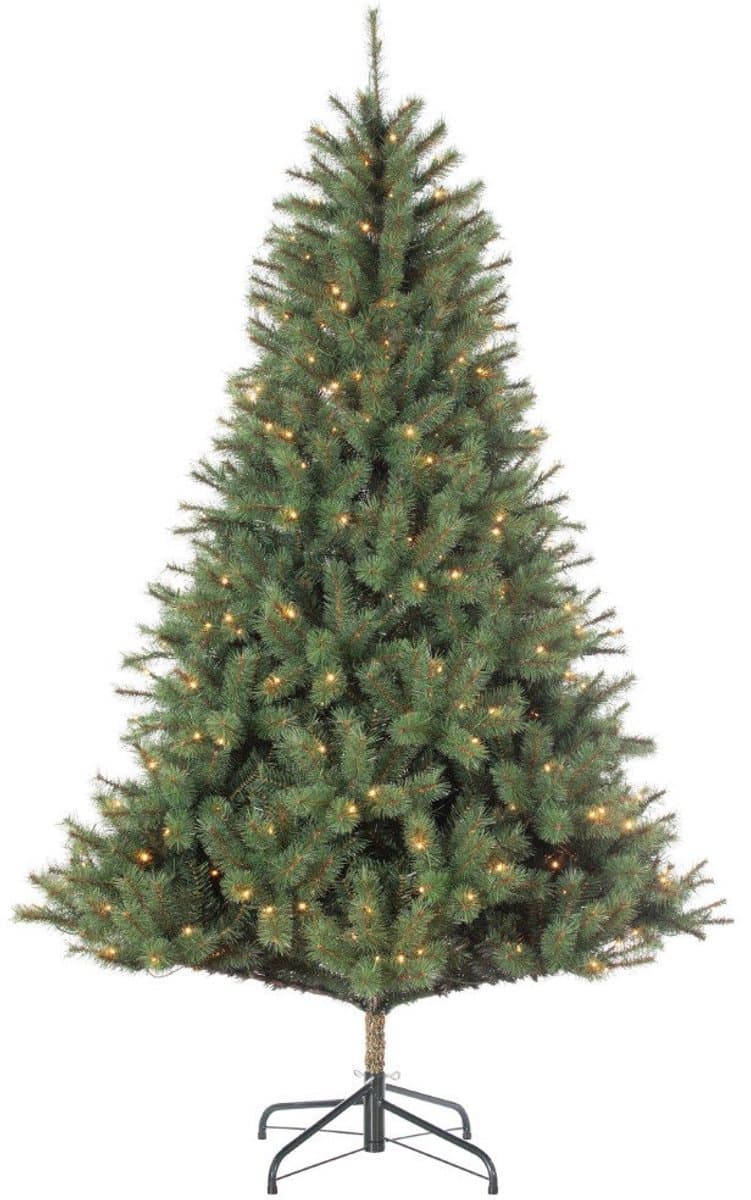 Black Box Kunstkerstboom Norwood Groen LED - Ø150x230 cm