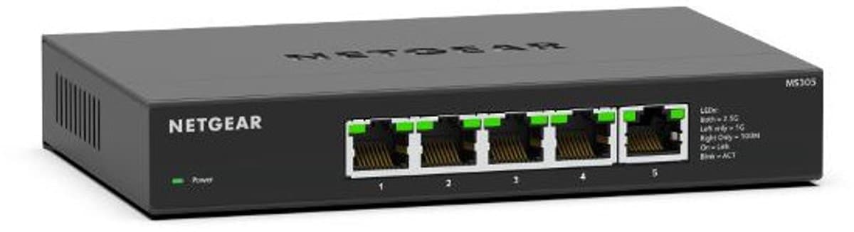 Netgear 5-port 2.5G Ethernet Unmanaged Switch MS305